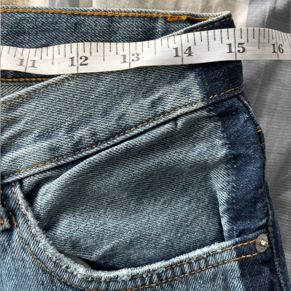 🚨3X$30🚨 Mango Blue Straight Leg Jeans Classic Style - Picture 10 of 13